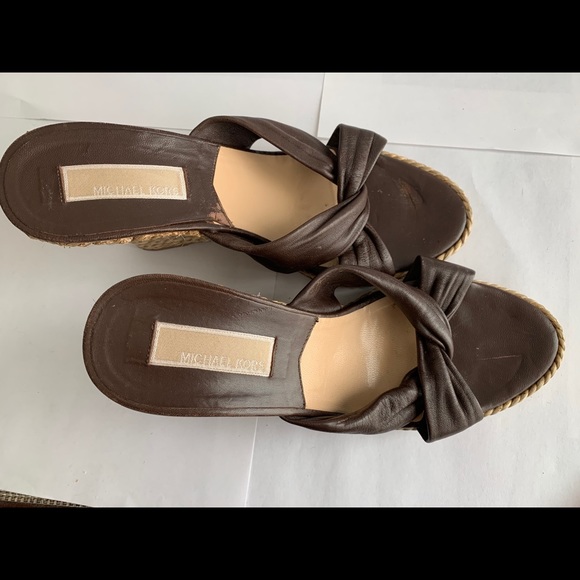 Michael Kors Brown Wedge heel - Picture 3 of 6